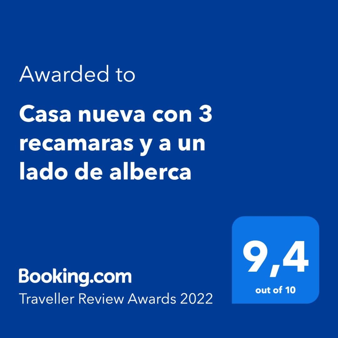 Casa nueva con 3 recamaras y a un lado de alberca, Cancún